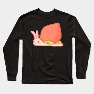 strawberry snail Long Sleeve T-Shirt